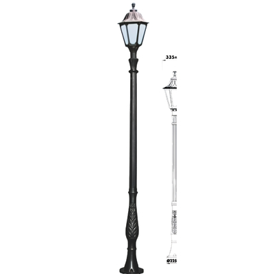 LI-8244-50102 PM Decorative Outdoor Pole Light